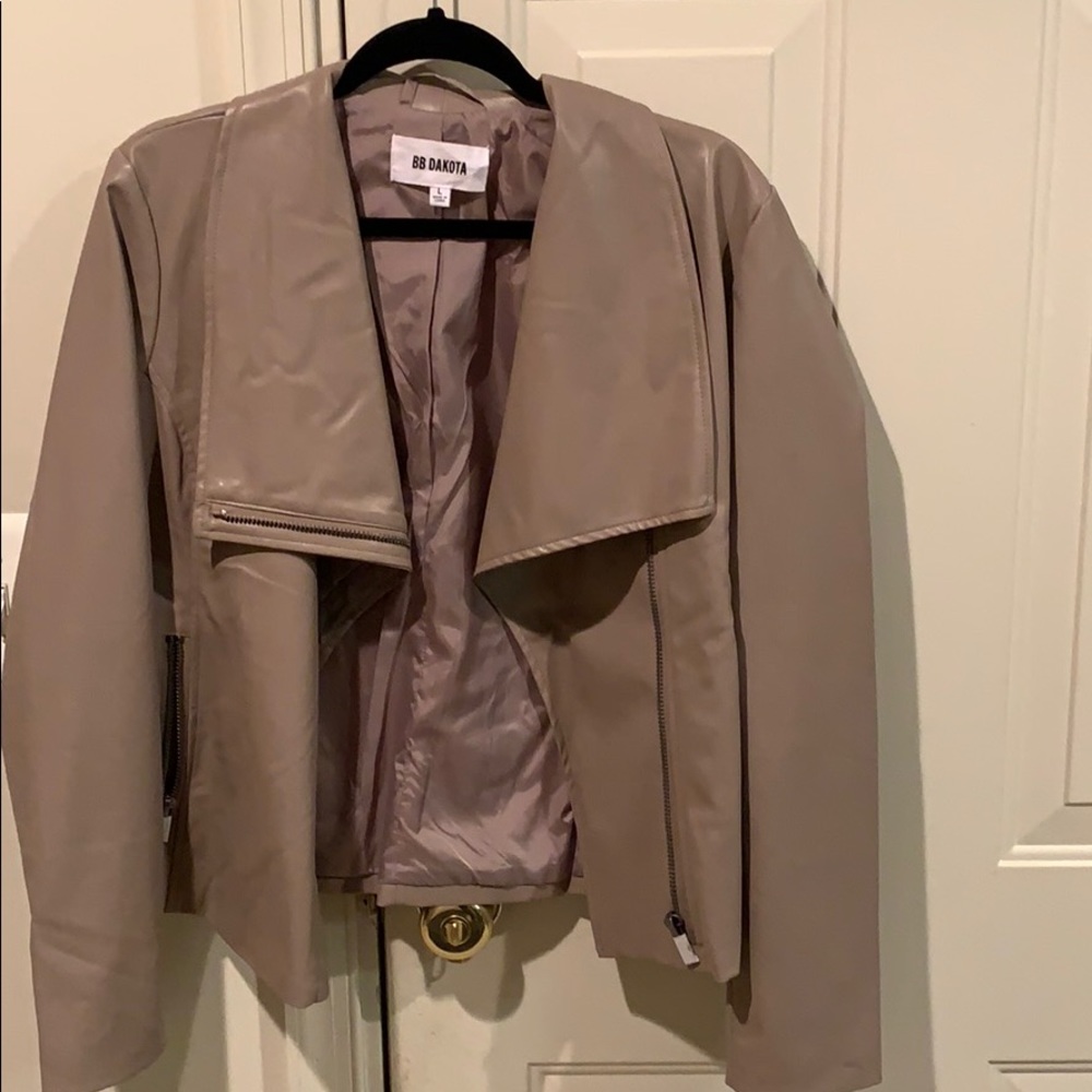 BB Dakota faux leather jacket